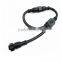 IP66 IP67 IP68 2pin 3pin 4pin male and female waterproof power cable connector