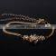 Wholesale Fashion Gold Plated Flower Buckle Chain Belts For Dress