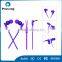 Top Quality Flat Cable Metal Earphone with Mic