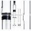 Disposable medical syringe with plunger and barrel