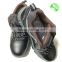 water proof safety shoes with genuine leather and pu sole