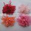 chiffon flowers/fabric flowers for chippon dresses /chiffon hair flowers/decorative flowers for dress