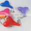 Promotion gifts loving day heart shaped customized logo earphone splitter