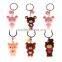 New design pvc keychain