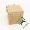 kraft paper small paper bag for cake bread with pvc window