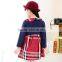 2015 boutique princess dress cotton plaid girls dress