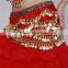 310 coins belly dance waist chains belt,colorful waist chain,Nile lumbar chain dance performances chain