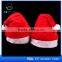 2015 New Products Christmas Hat Plush Red and White Santa Claus Caps Hat