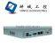 INTEL HD Graphics HTPC Desktop Case Mini Computer with 2 LAN, VGA, front Audio