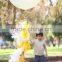 NEW complete party decoration kit -you are my sunshine party - 2 giant 36" balloons with tassels + 10 pom poms + tassel garland