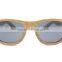 wood material uv400 polarized proof sunglasses