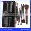 Crown king pro synthetic hair makeup brushes set beauty tools