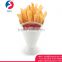 Plastic Snack Holder Cup French Fry Container Ketchup Bottle French Fry Holder