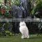 mini white owl plush toy for children