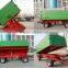 Hydraulic Tipping Cargo Trailer With Lifting Arms