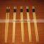 Beautiful packaging disposable ecru bamboo chopsticks