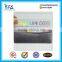Foil/stamp pvc clear transparent card