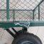 4 wheel wheelbarrow garden trolley hand truck