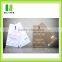 Lasted fashion die cut custom shape promotion underwear clothing paper hangtag for ladies