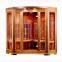 wooden designs infrared sauna room