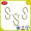 custom metal small/large Solid Brass S Hook