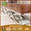 E359 Stainless steel marble modern Tv Stand