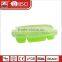 1/2/3 Compartment reusable dishwashable plastic meal Prep Containers 3 compartments oem microwavable Food Containers with lids