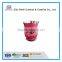 Electroplated Colored Geometric Glass Hurricane Candles Holders Lamp