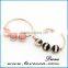 Mutli-color Crystal Natural Stone Bracelet Bangles for Women Natural Druzy Stone Gold Plated Cuff Bangles