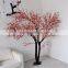 SJ20171228 small artificial pink cherry tree home decoration pieces