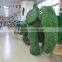 plastic animal artificial bull/fake grass animal