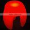 PE material led light up stool/ RGB full color changing led stand stool
