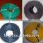 green/yellow pvc coated iron tie wire square hole on sale