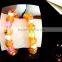Halloween pumpkin stretch beads bracelet