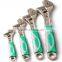 BERRYLION 12'' Nickel alloy plated adjustable wrench, PVC handle grip spanner