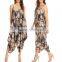 Clothing Summer Fashion PRINT CAMISOLE JUMPSUIT Womens Rompers Jumpsuits