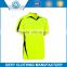 Promotion custom printed soccer jersey in 100%polyester material