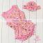Wholesale Baby Clothes Set Romper Newborn Custom Onesie With Headband