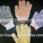 safety PVC dotted cotton gloves/pvc cotton hand gloves manufacturer