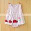 Latest Custom Newborn Girl Lovely Fashion Rompers 2017 Summer Kid Bodysuit Clothing Kint Wholesale Baby Girl Clothes Romper