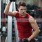 92%polymide 8%spandex tank top fitness apparel for men elastic fashion style tops