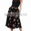 2017 Latest fashion black sexy woman long evening dress