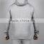 men's heather gray sweatshirts high quality hoodies gym tracksuit