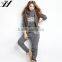 OEM Wholesale Fashion Womens 3PCS Suit Autumn Winter Casual Sports Hoodies Top + Vest + Pants