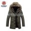 men winter down jacket wholesale down & feather padded jacket with fur