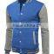 cheap Custom Men's Cotton Hoodie Baseball Varsity Jacket in different colors