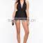 Super Sexy Halter Neck V Neck Woman Romper Clothes for Adult 2015