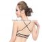 Women's Stretchy Halter Full Transparent Lace Bralette Bra Top