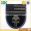 Custom Black White and Reflective American the punisher patch