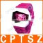 imported wholesale electronics watch Aircraft Style Colorful LED Silicone Watch